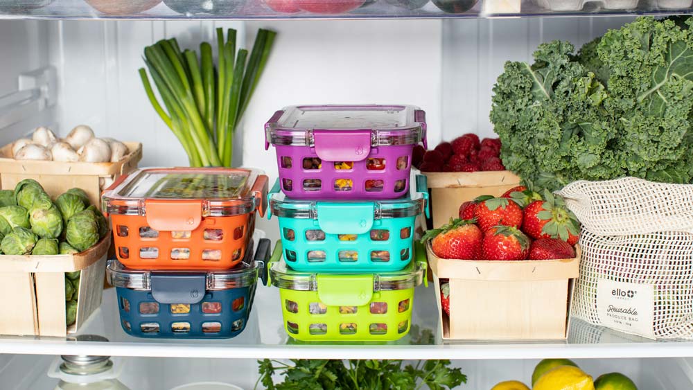 Interior shot of refrigerator